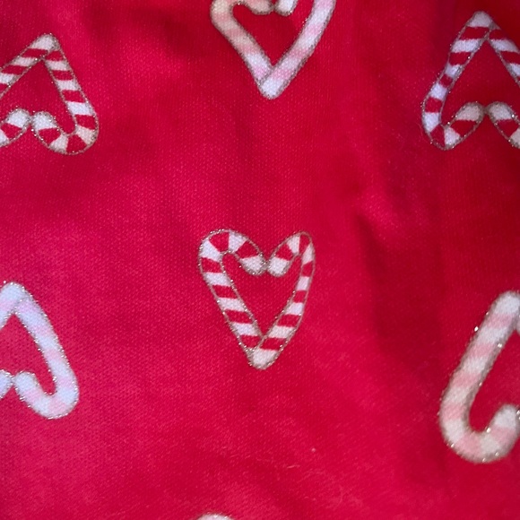 NWOT Koala Baby so cute pajamas! Hearts and candy canes! 6-9 months - Picture 5 of 5